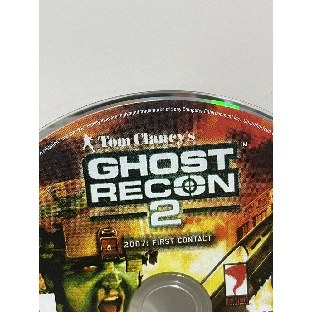 Tom Clancy's Ghost Recon 2 Sony PlayStation 2, 2004 PS2 Disc Only